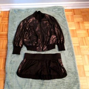Sports jacket and shorts from Marciano
